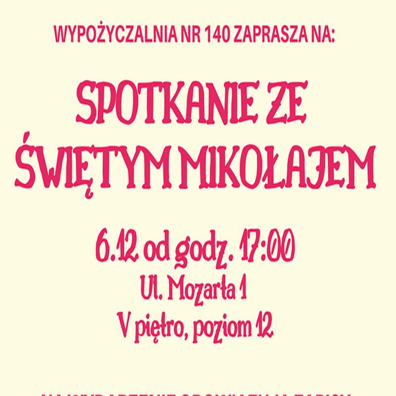 Spotkanie ze Świętym Mikołajem