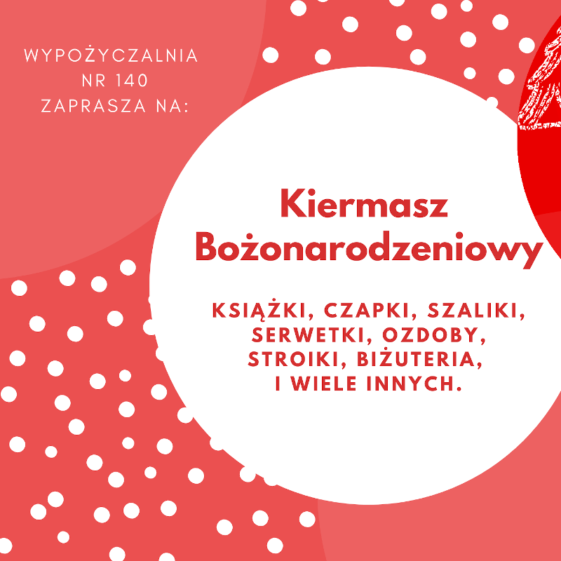 Wyp 140 Kiermasz Bożonarodzeniowy