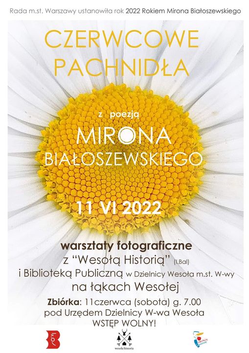 Warsztaty fotograficzne, plakat.