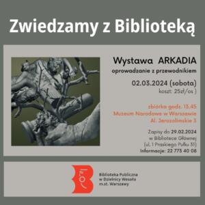 plakat promujący wystawę