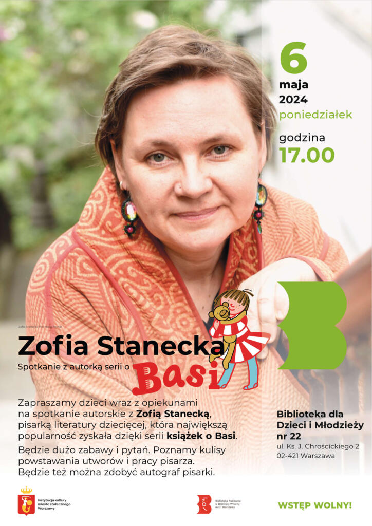 Plakat ze zdjęciem Zofii Staneckiej Fot. Maria Bernat
