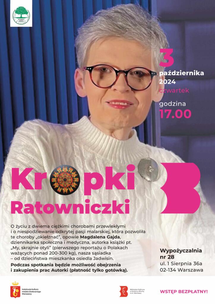 Plakat ze zdjęciem Magdaleny Gajdy (fot. z archiwum prywatnego autorki)