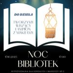 plakat promuje warsztaty tworzenia lampionów