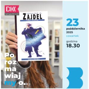 Fragment plakatu z okładką książki Janusza A. Zajdla „Limes inferior”